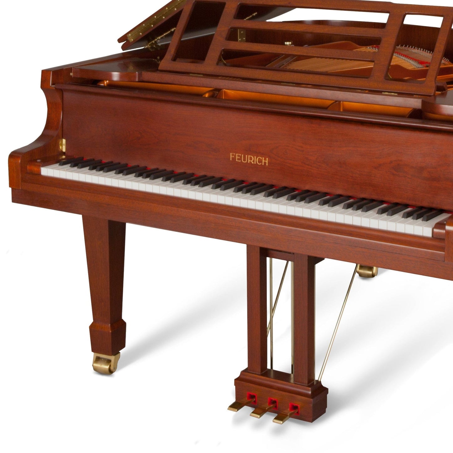 Feurich 162 Dynamic I Grand Piano; Polished Walnut