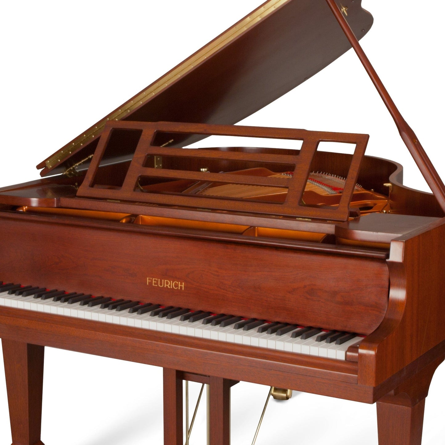 Feurich 162 Dynamic I Grand Piano; Polished Walnut