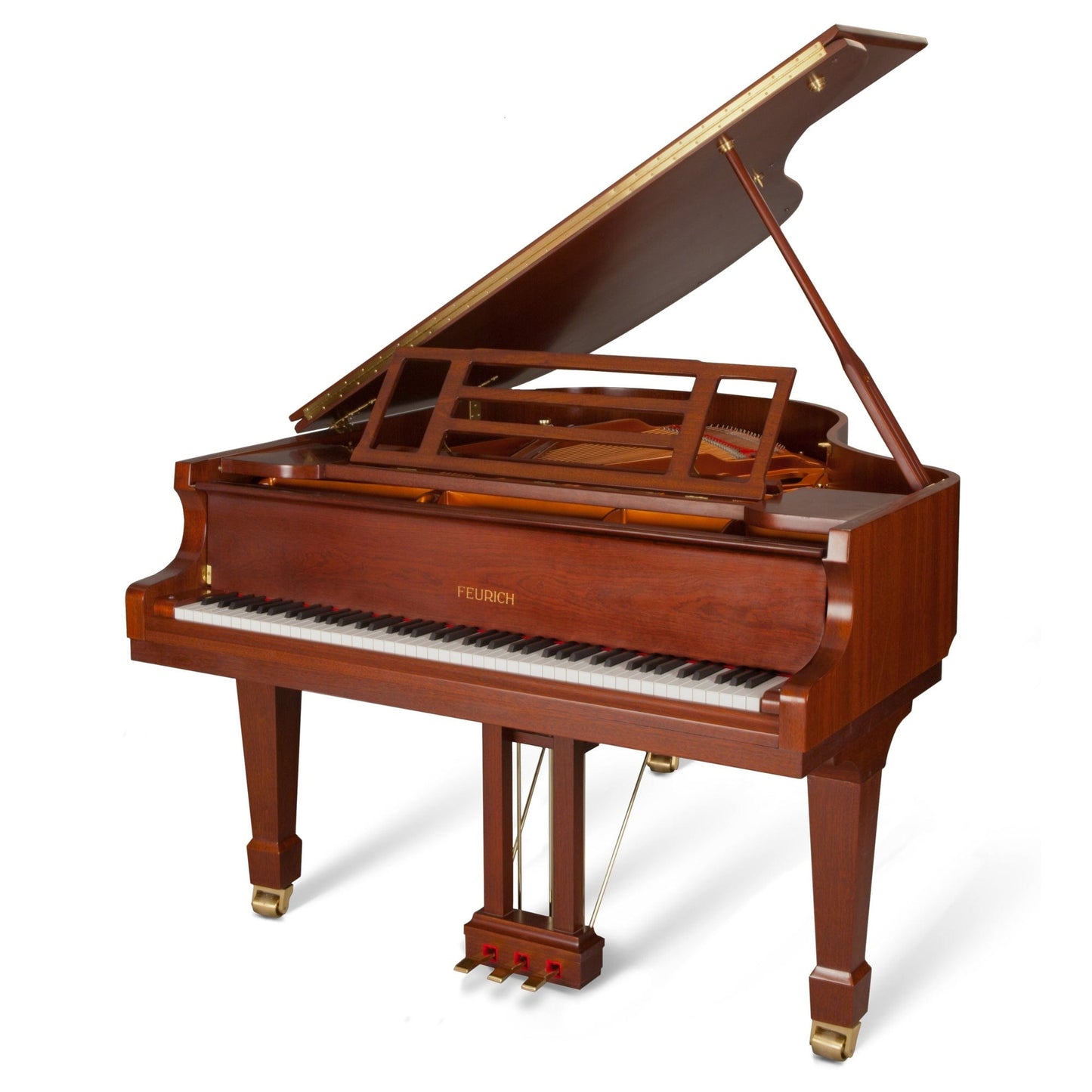 Feurich 162 Dynamic I Grand Piano; Walnut Satin