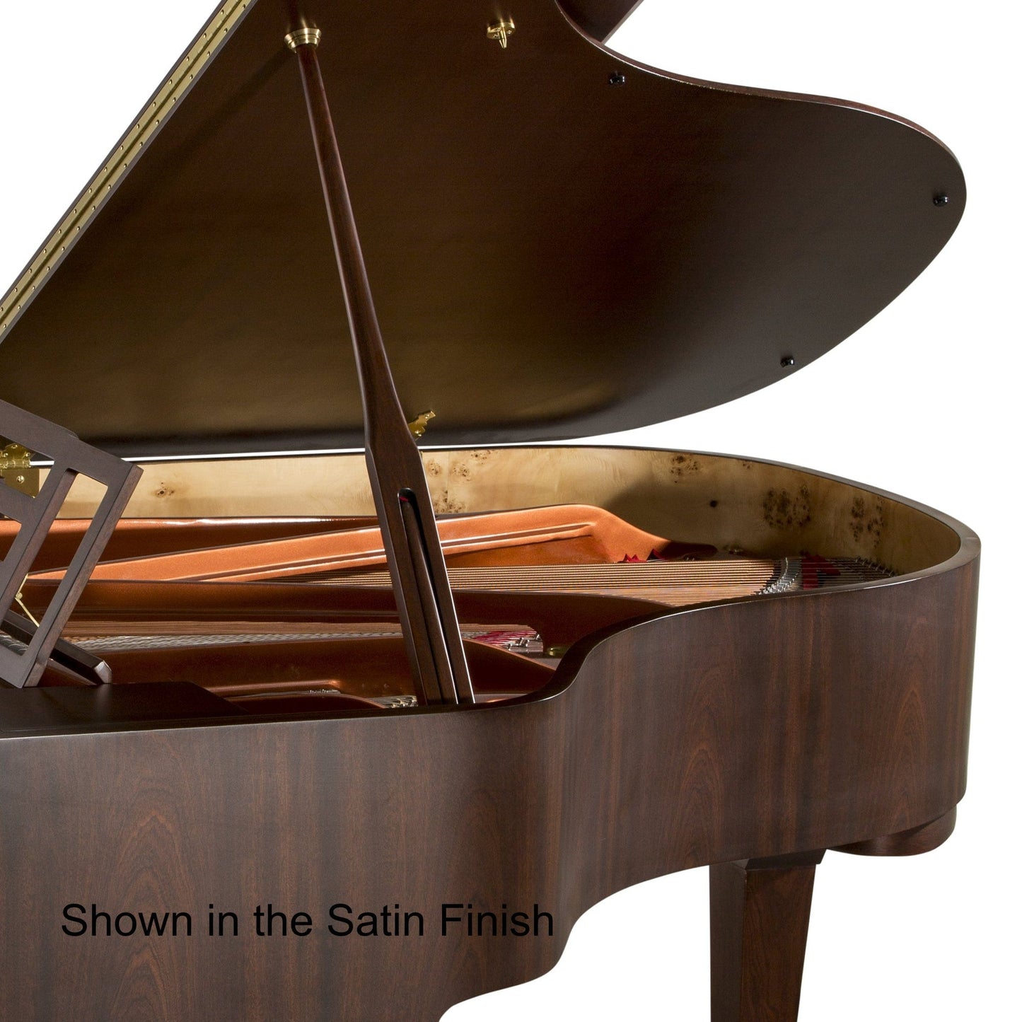 Feurich 179 Dynamic II Grand Piano; Polished Walnut
