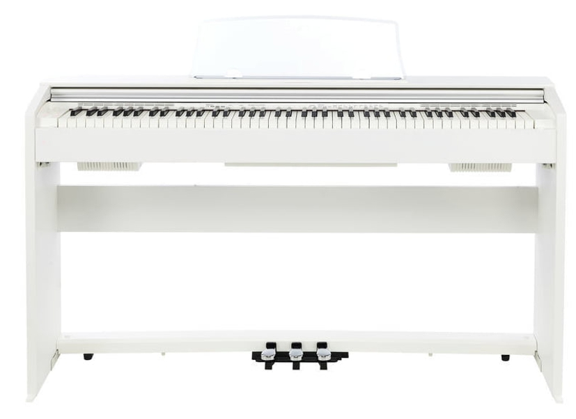 Casio PX770 Privia Digital Piano; White with £40 Cashback Offer