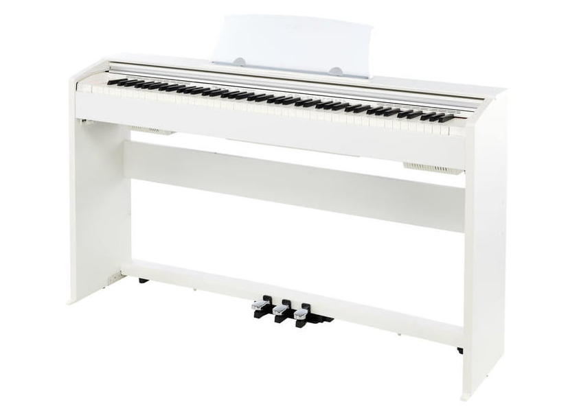 Casio PX770 Privia Digital Piano; White with £40 Cashback Offer