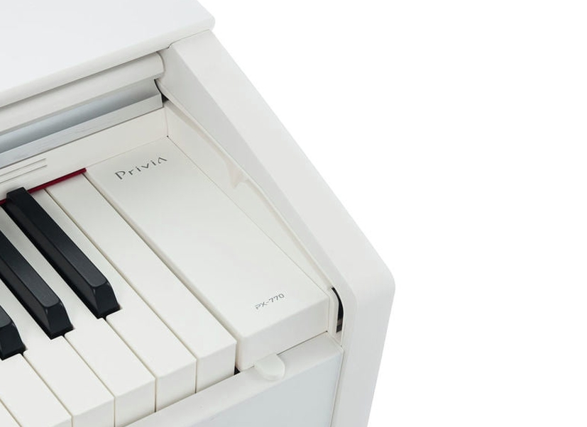 Casio PX770 Privia Digital Piano; White with £40 Cashback Offer