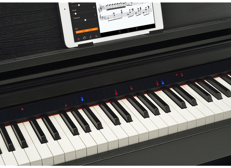 Yamaha Clavinova CSP170 Digital Piano; Black with FREE iPad Offer