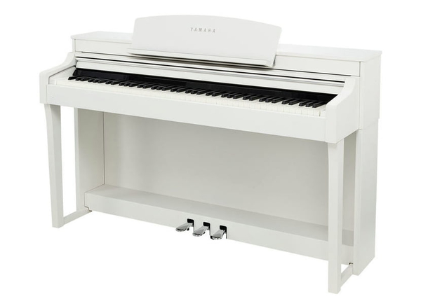 Yamaha Clavinova CSP150 Digital Piano; White with FREE iPad Offer
