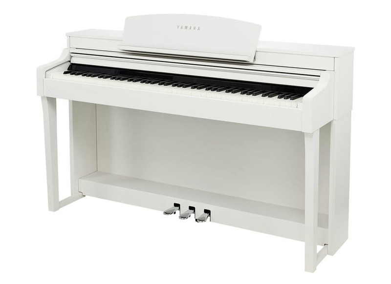 Yamaha Clavinova CSP150 Digital Piano; White with FREE iPad Offer