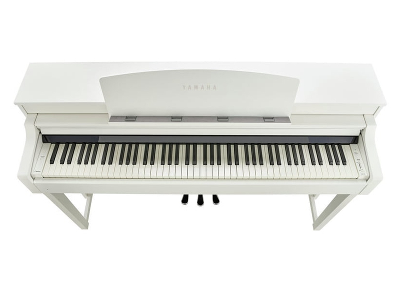 Yamaha Clavinova CSP150 Digital Piano; White with FREE iPad Offer
