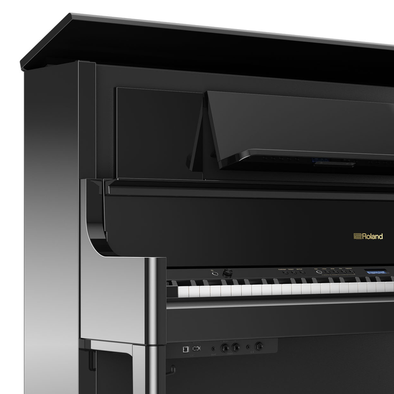 Roland LX708 Digital Piano; Polished Ebony