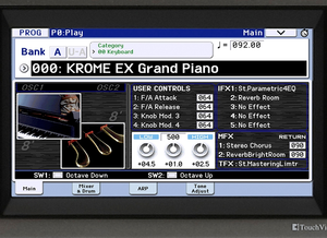 Korg Krome 61EX Updated & Expanded Music Workstation