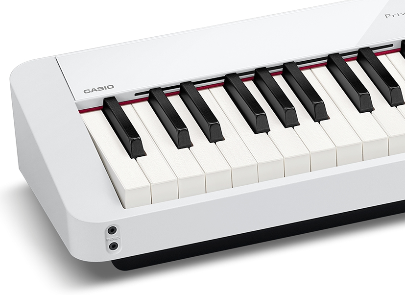 Casio PX-S1100 Digital Piano; White with FREE SP34 Triple Pedal