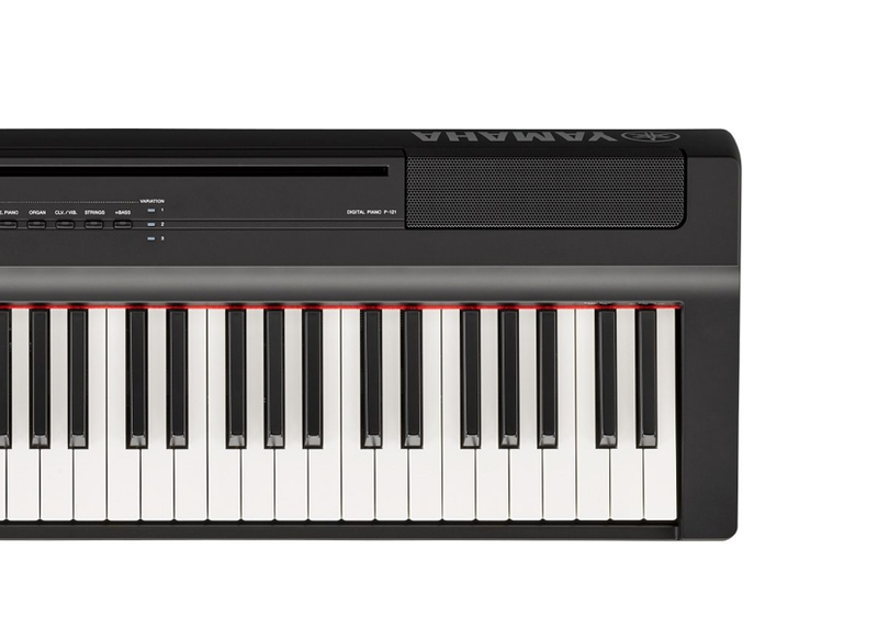 Yamaha P121 Digital Piano; Black