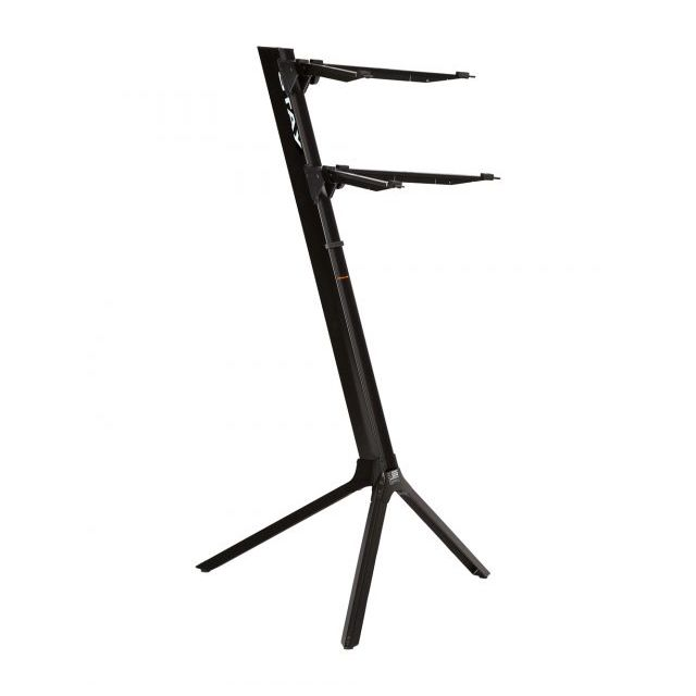 STAY Keyboard Stand SLIM 1100/02 Two Tier With Carry Bag; Black