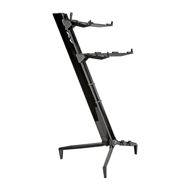 STAY Keyboard Stand TOWER 1300/02 Two Tier With Carry Bag; Black