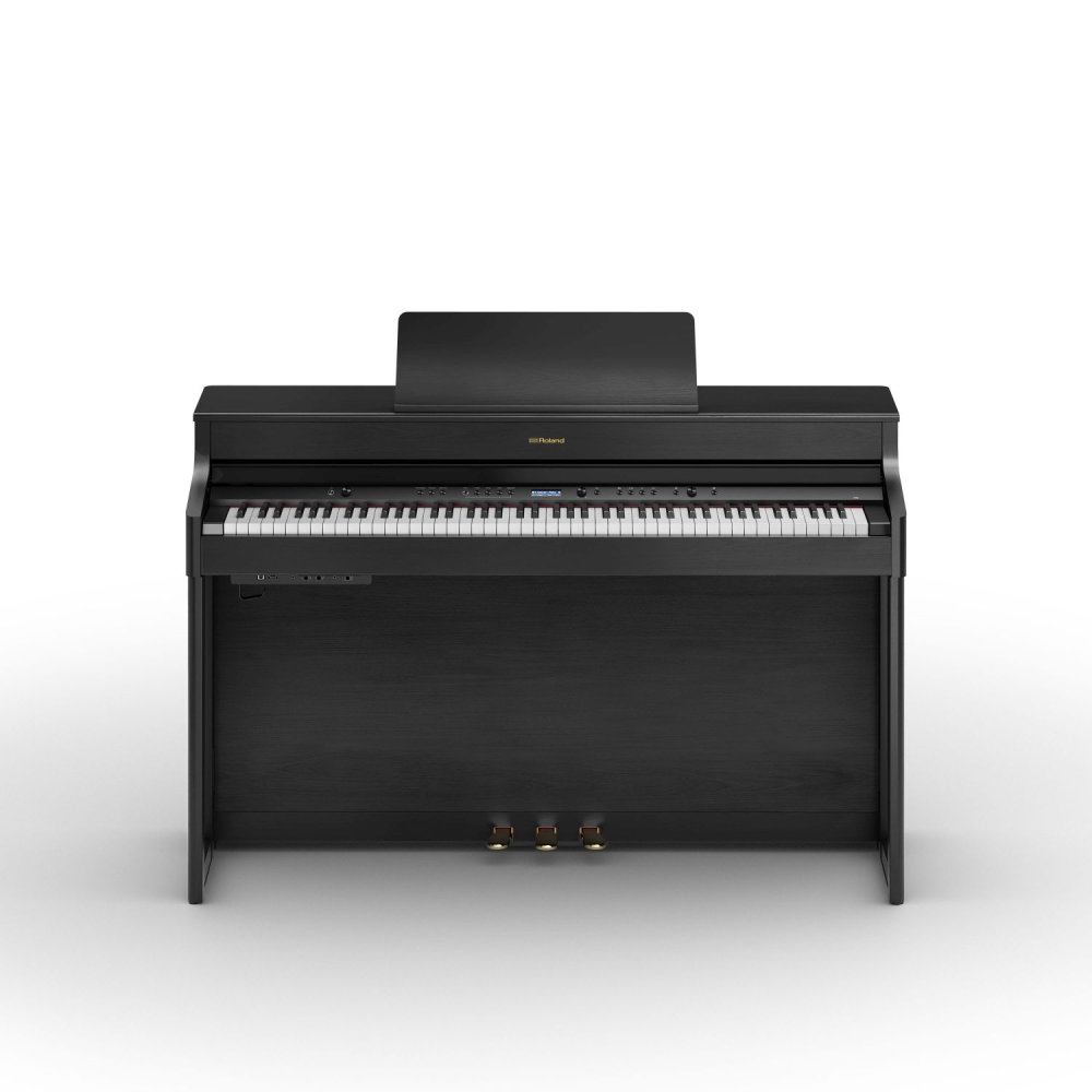 Roland HP702 Digital Piano; Charcoal Black