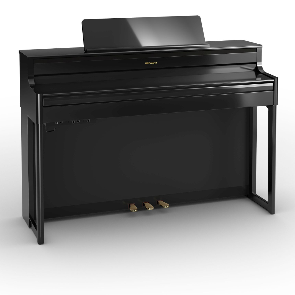 Roland HP704 Digital Piano; Polished Ebony