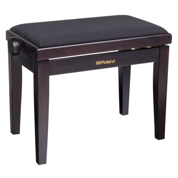 Roland RPB-220RW Piano Bench; Rosewood Velour Seat