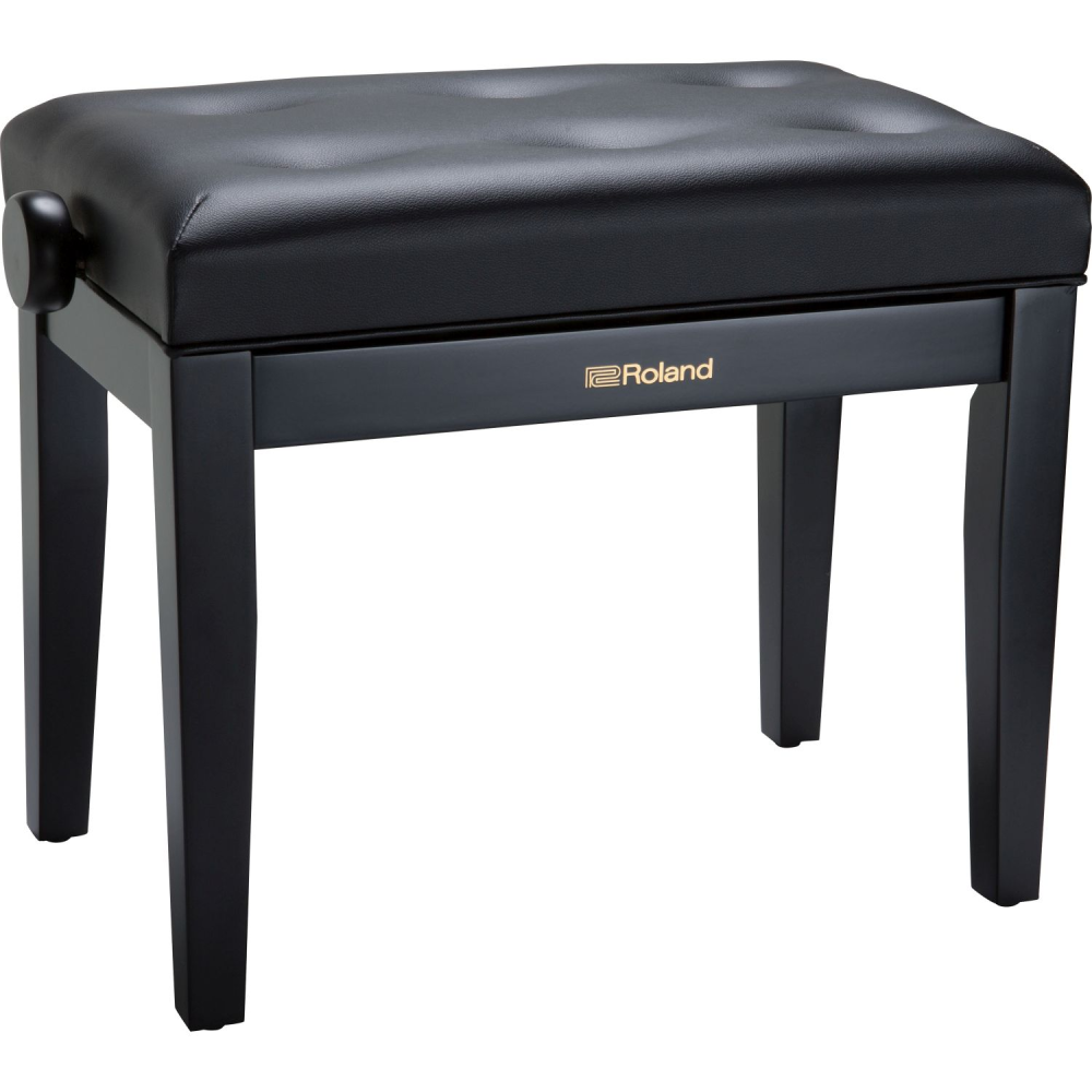 Roland RPB-300BK Piano Bench; Satin Black Vinyl Seat