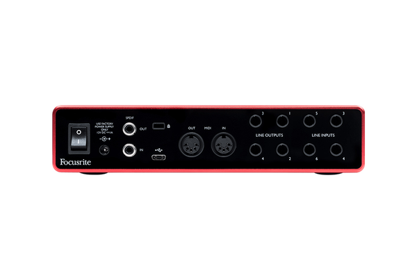 Focusrite Scarlett 8i6 USB Audio Interface