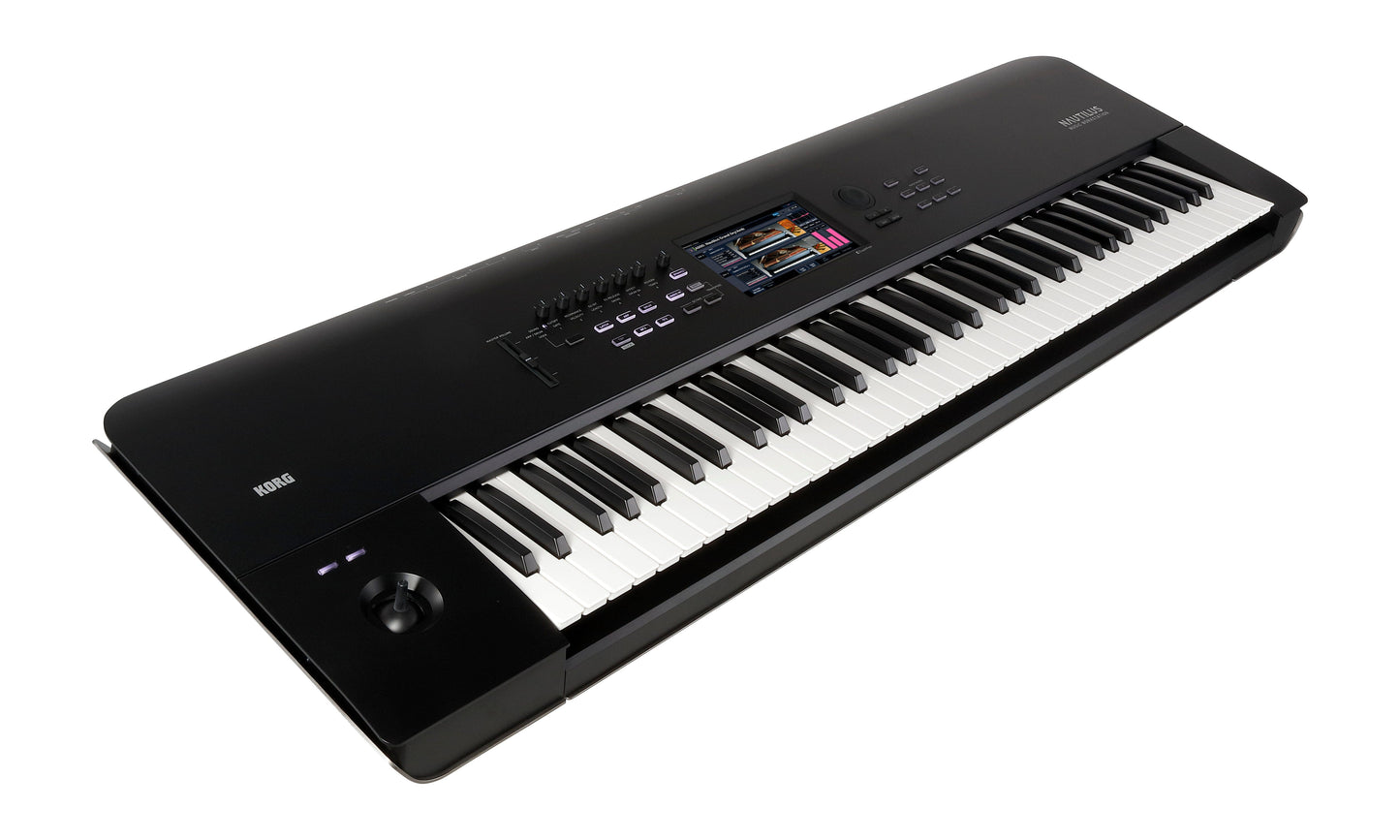 Korg NAUTILUS 73 Keyboard Workstation with FREE M1 Sound Pack Download