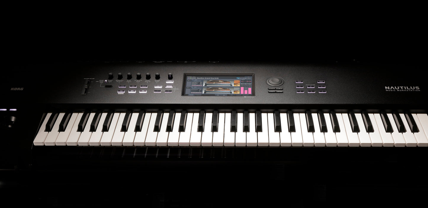 Korg NAUTILUS 61 Keyboard Workstation with FREE M1 Sound Pack Download
