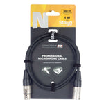 Stagg NMC1R XLR-XLR Microphone 1m Cable
