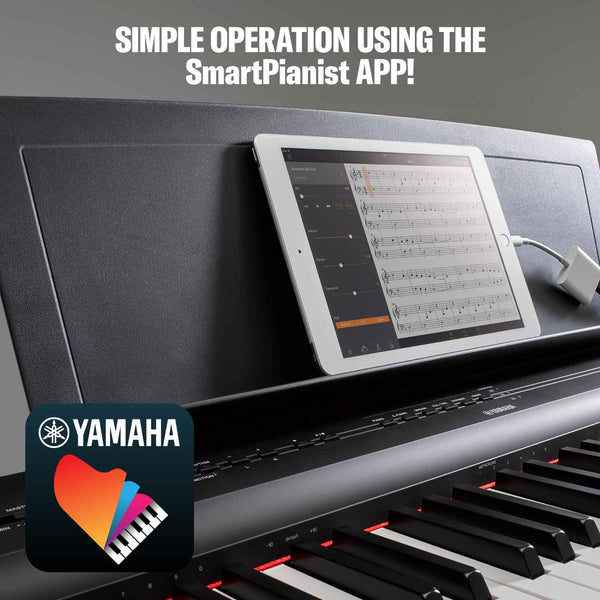Yamaha P121 Black Piano Elite Package