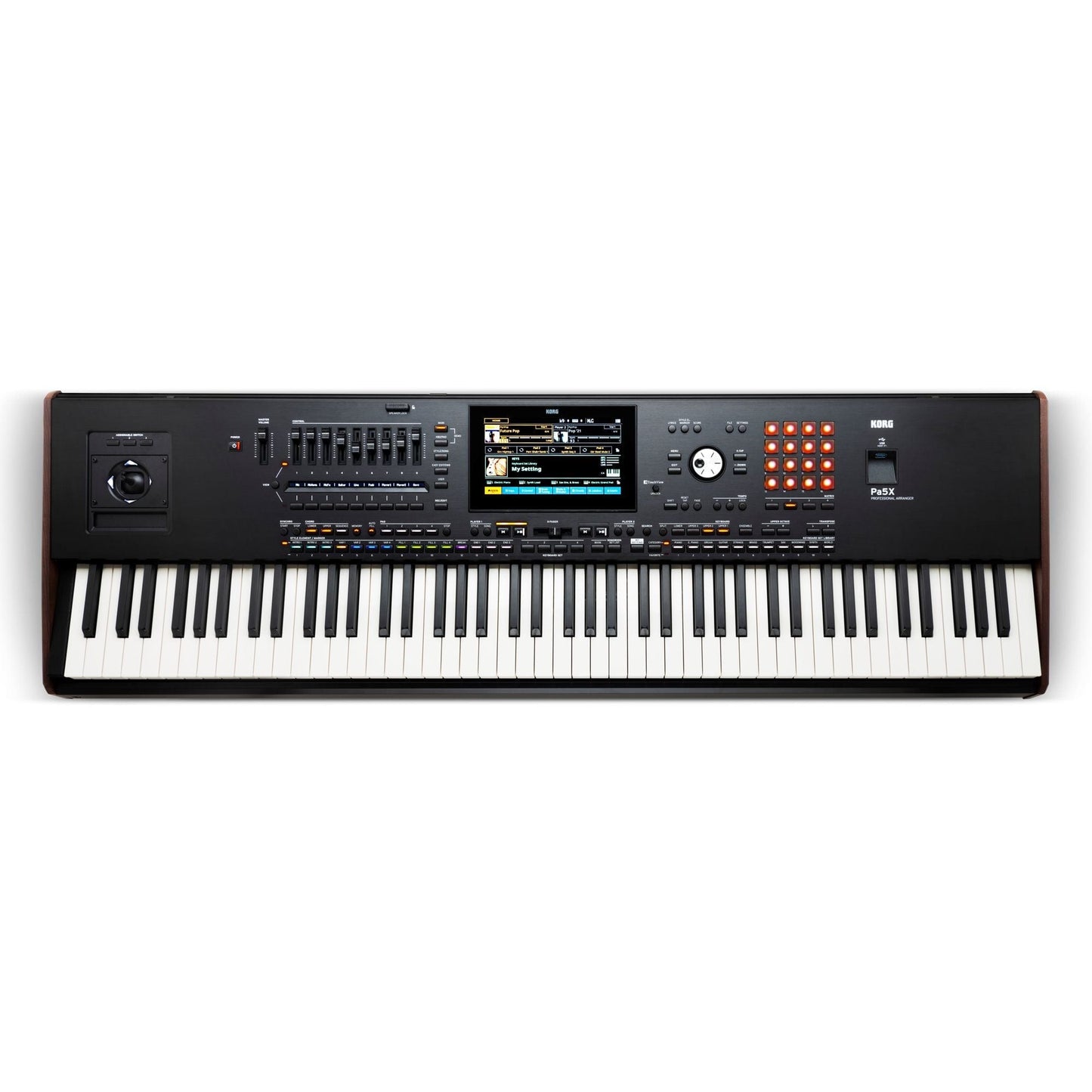 Korg Pa5X 88 Note keyboard With PaAS Speaker Bundle