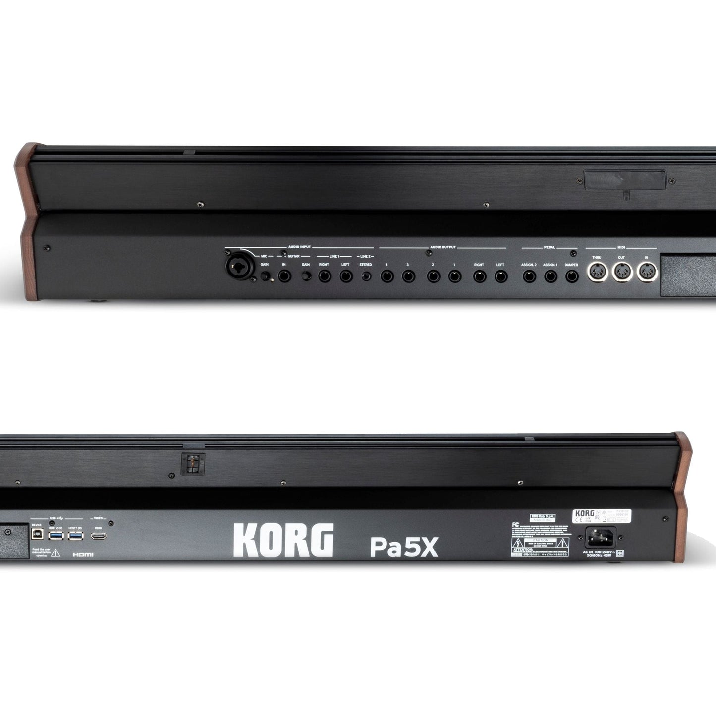 Korg Pa5X 61 Note Keyboard with PaAS Speaker Bundle