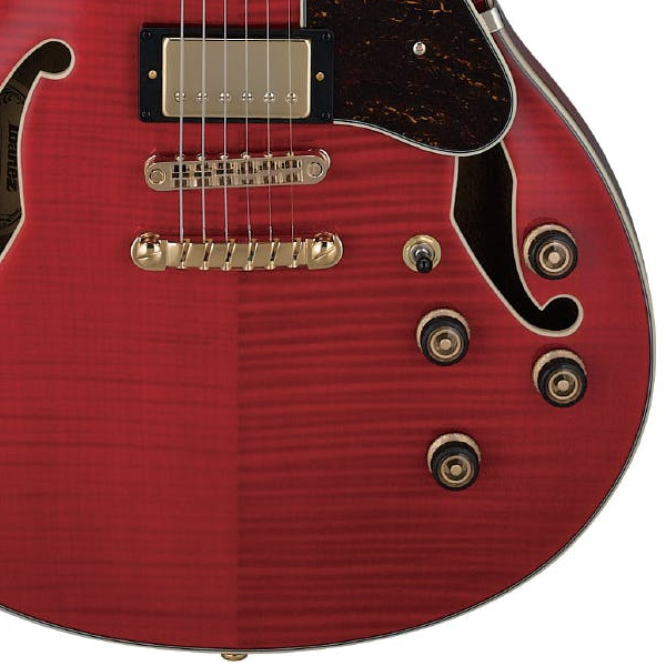 Ibanez AS93FM-TCD Artcore Series Trans Cherry Red Guitar