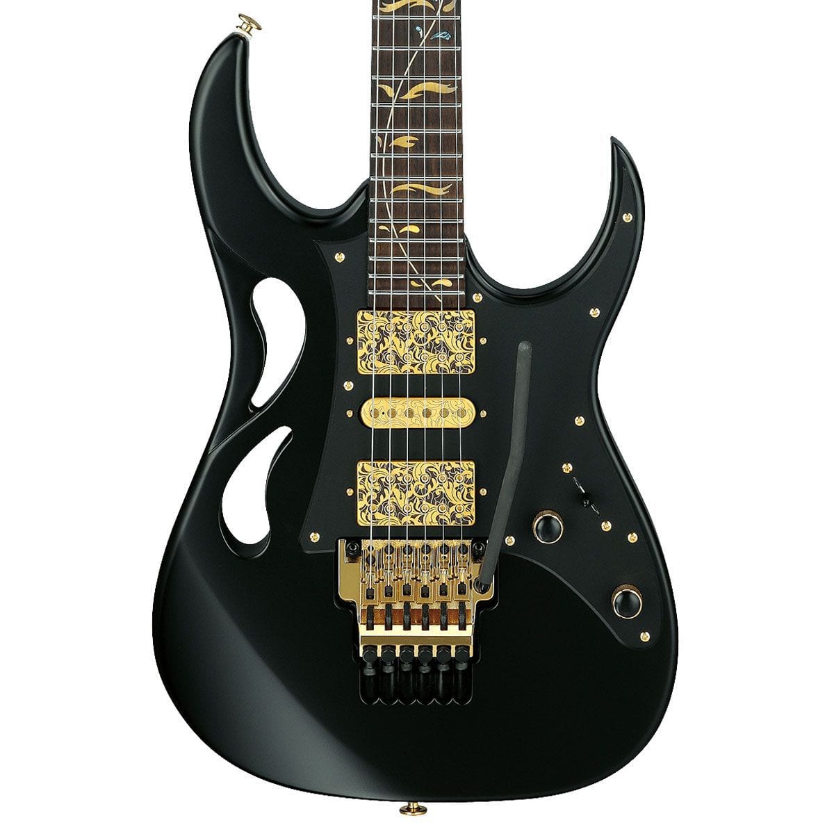 Ibanez Steve Vai Signature PIA Onyx Black Guitar