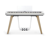 Casio Privia PX-S7000 Digital Piano with Wooden Keys; White