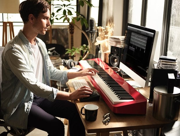 Casio PX-S1100 Digital Piano; Red Value Package