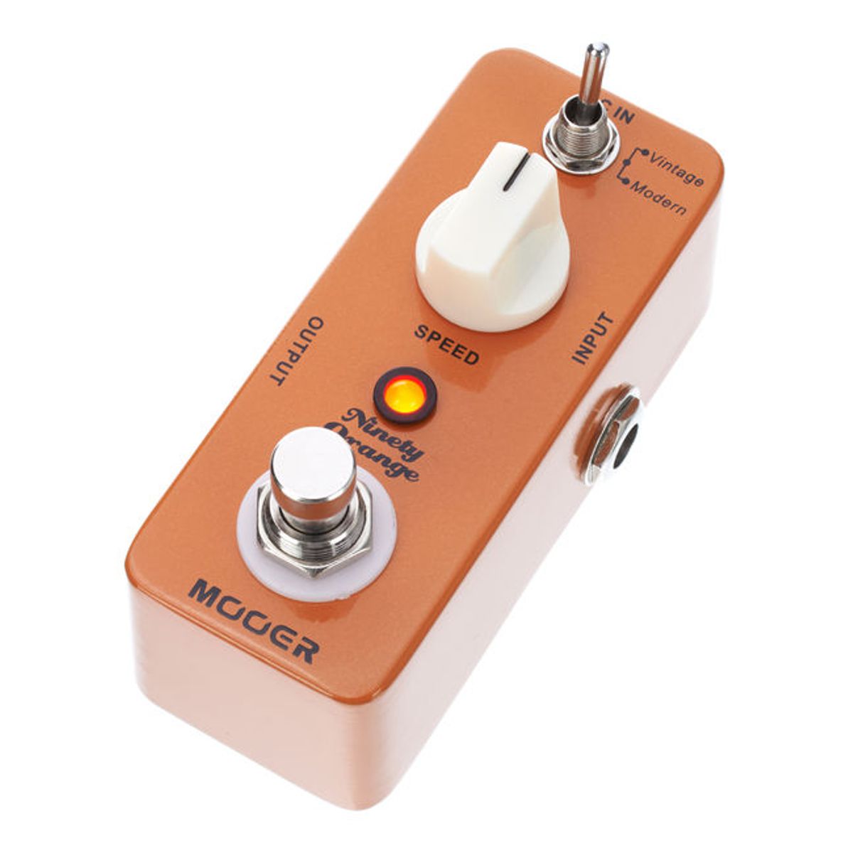 Mooer Ninety Orange Analog Phaser Guitar Effects Pedal