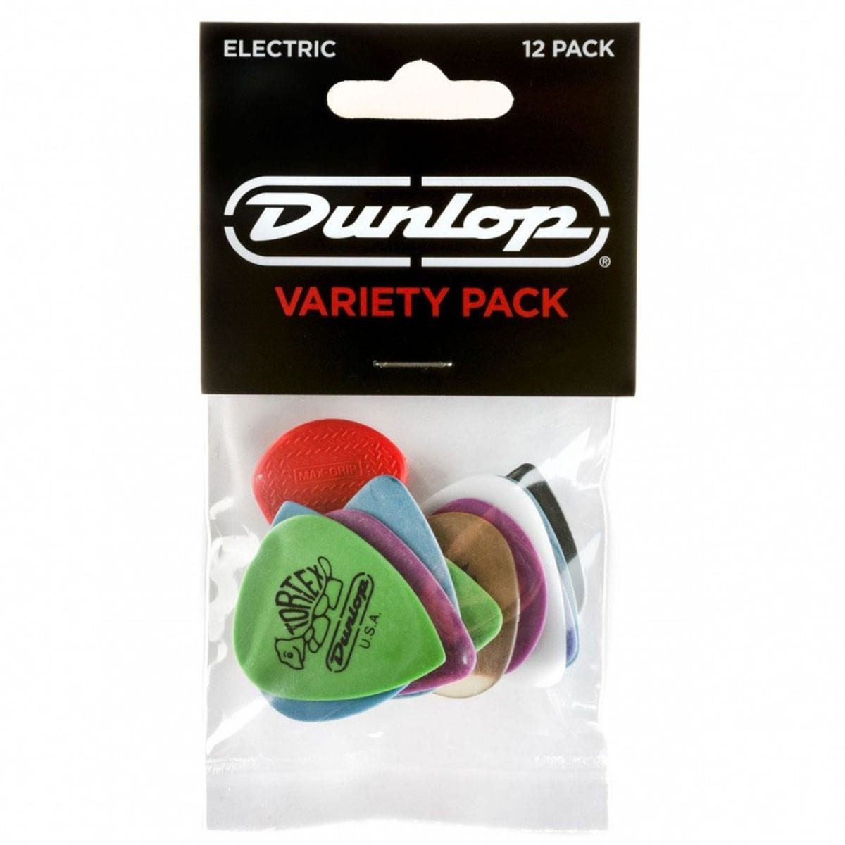 Jim Dunlop Variety Electric Plectrums 12 Pack