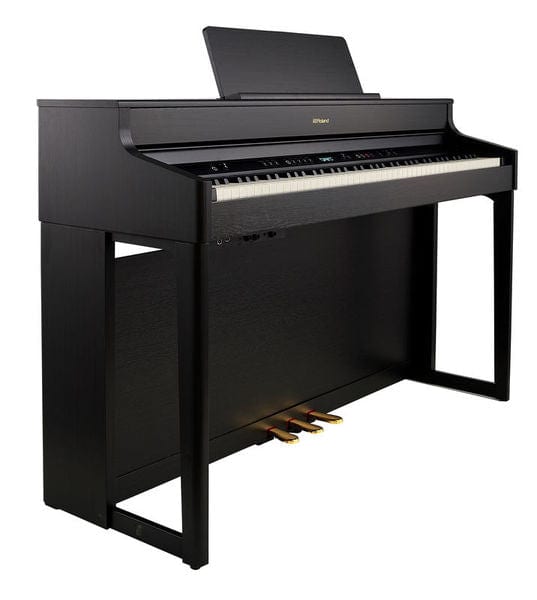 Roland HP702 Charcoal Black Digital Piano Value Package