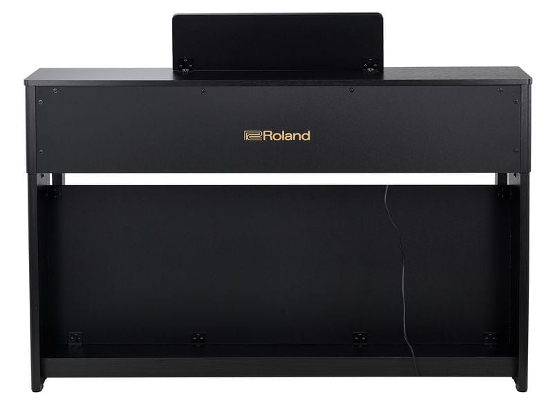 Roland HP702 Charcoal Black with Piano Stool & Roland RH200 Headphones