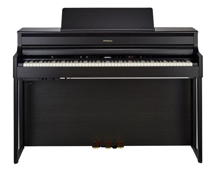 Roland HP704 Charcoal Black Digital Piano Value Package