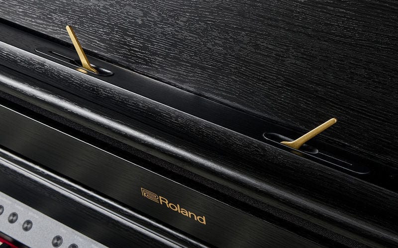 Roland HP704 Charcoal Black Digital Piano Value Package