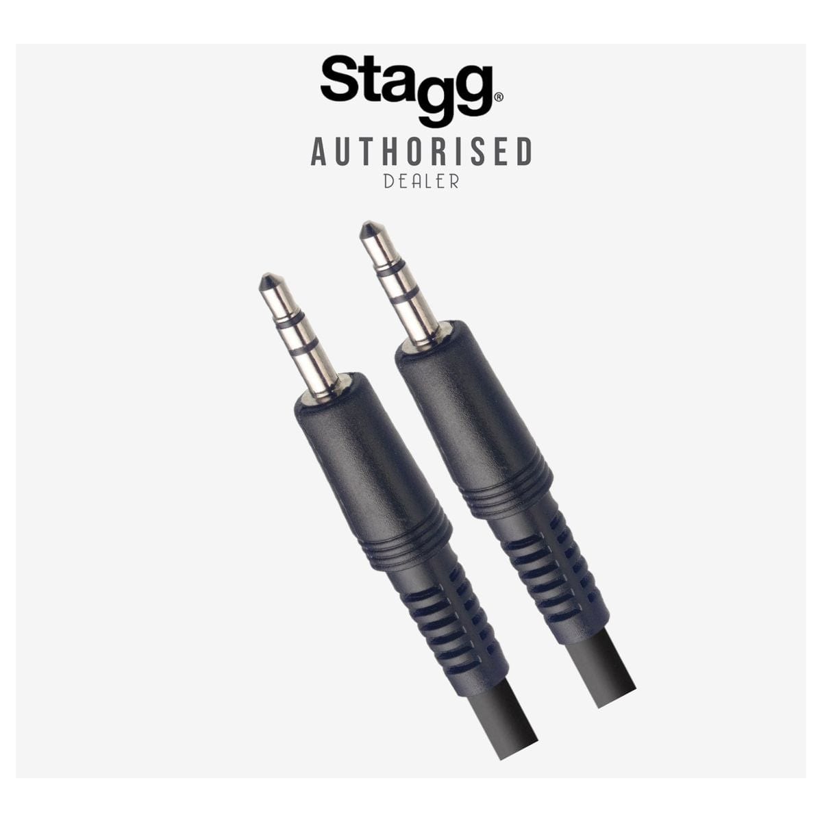 Stagg Music SAC2MPSMPSB 3.5 to 3.5 2M Stereo Jack To Jack Cable