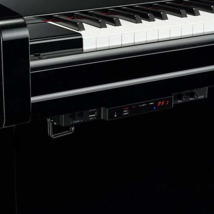 Yamaha GB1K SC3 Silent Grand Piano; Polished Ebony