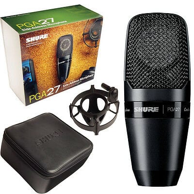 Shure PGA27 Cardioid Condenser Microphone