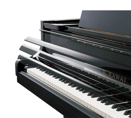 Kawai GL30 AURES 2 166cm Grand Piano; Polished Ebony