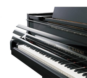 Kawai K300 AURES 2 Hybrid Upright Piano; Polished Ebony