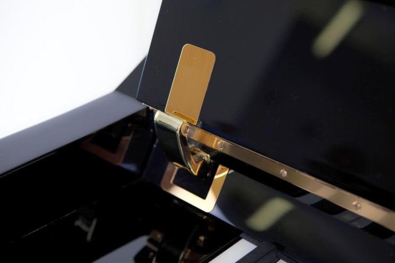 Feurich 179 Dynamic II Grand Piano; Polished Black