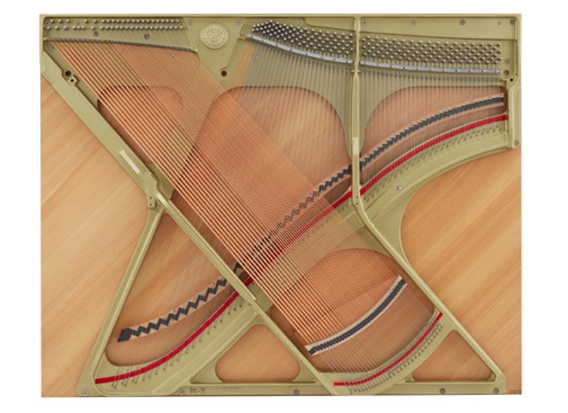 Kawai K300 Upright Piano; Snow White Polished