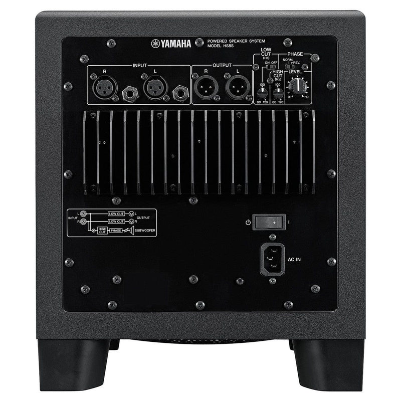 Yamaha HS8S Powered Subwoofer & TW-E3B Earbuds Offer