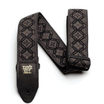 Ernie Ball Jacquard Guitar Strap Regal Black