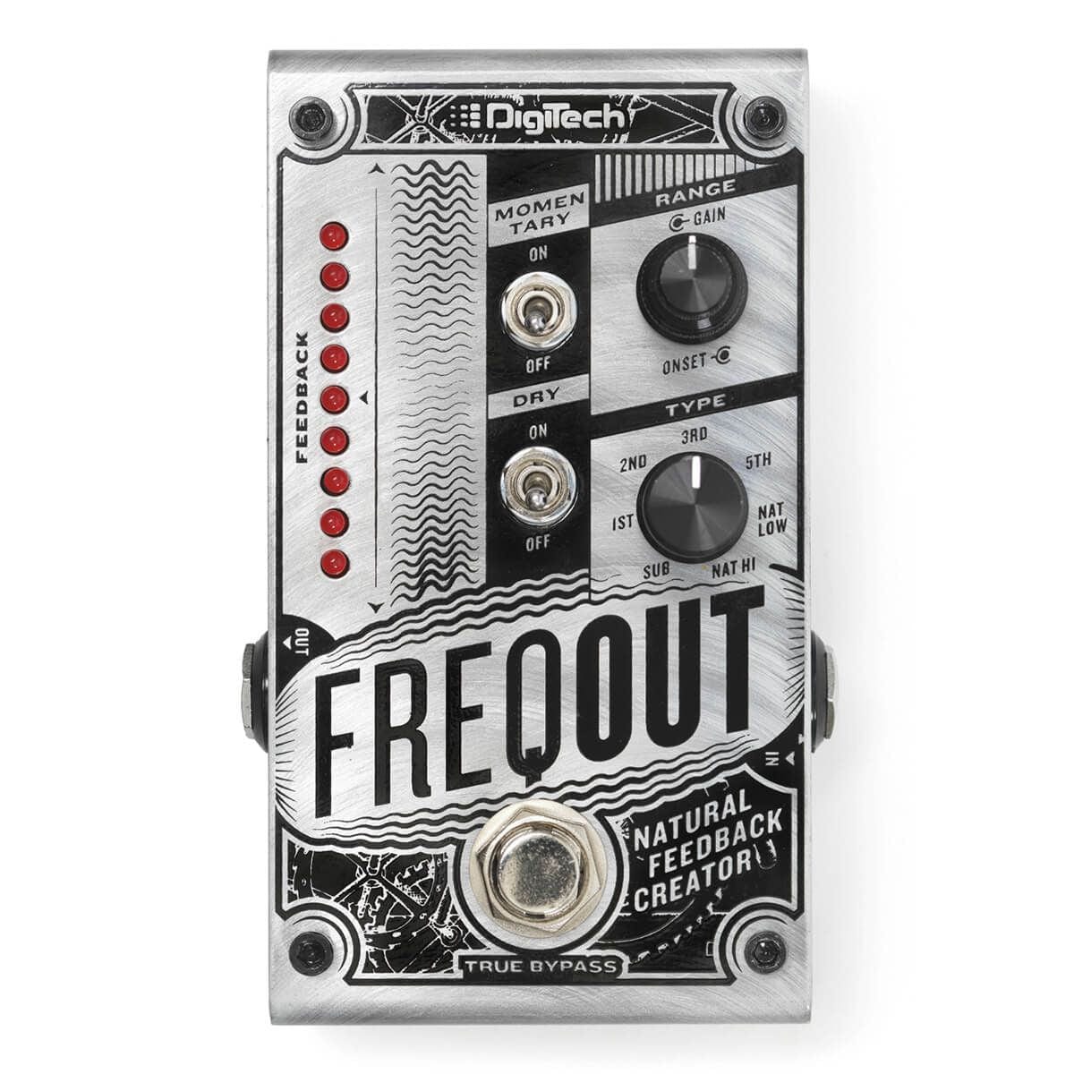 Digitech Freqout Feedback Creator Effects Pedal | With FREE Pedal Topper