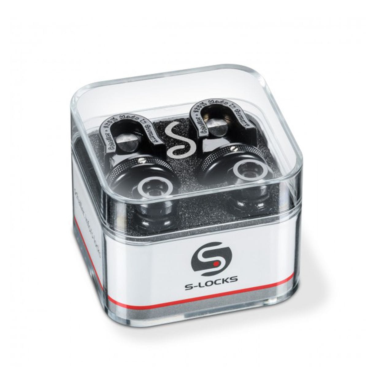 Schaller Guitar Strap Locks Black 1 Pair