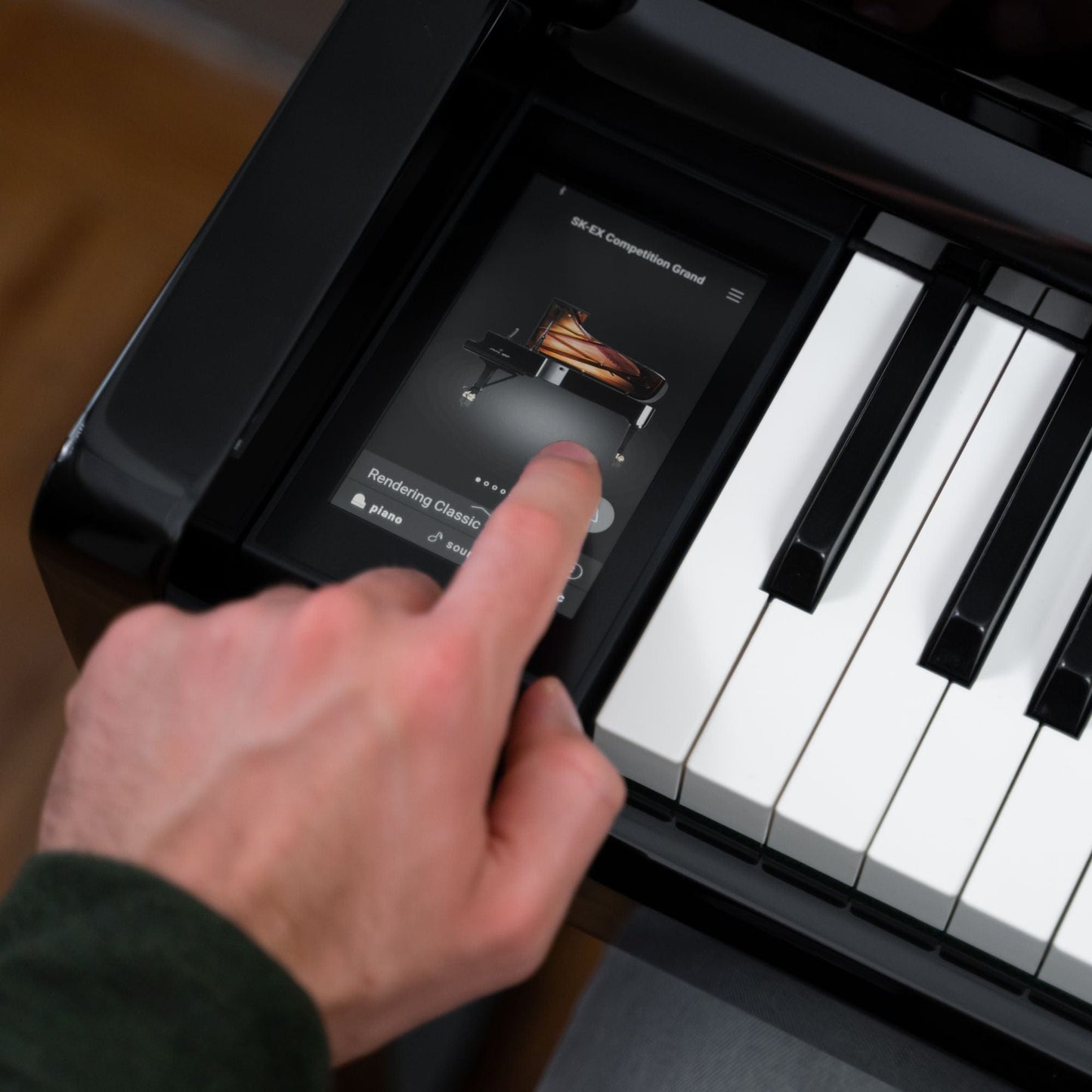 Kawai CA901 Digital Piano; Polished Ebony